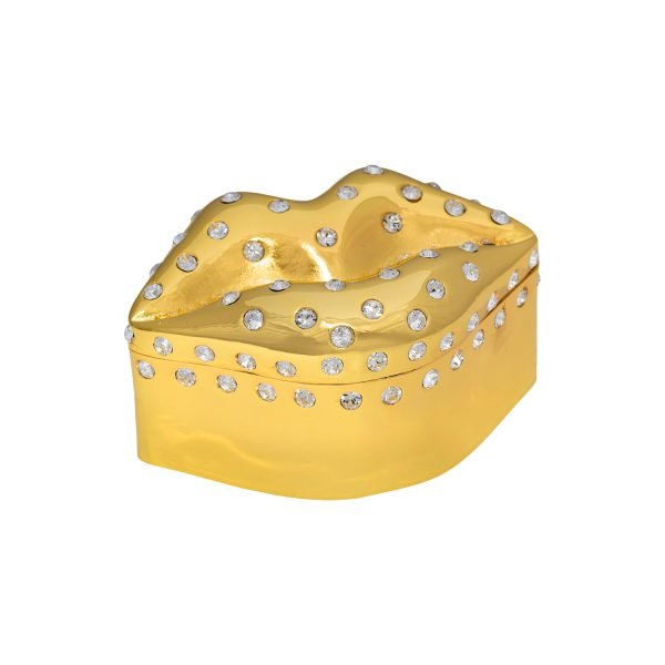 Bacio Box - Jewelry Box - Gold