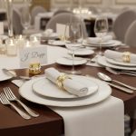 Baguette Napkin Ring - Gold - Image 2