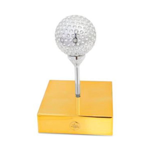 Platinum Golf Ball of Bling