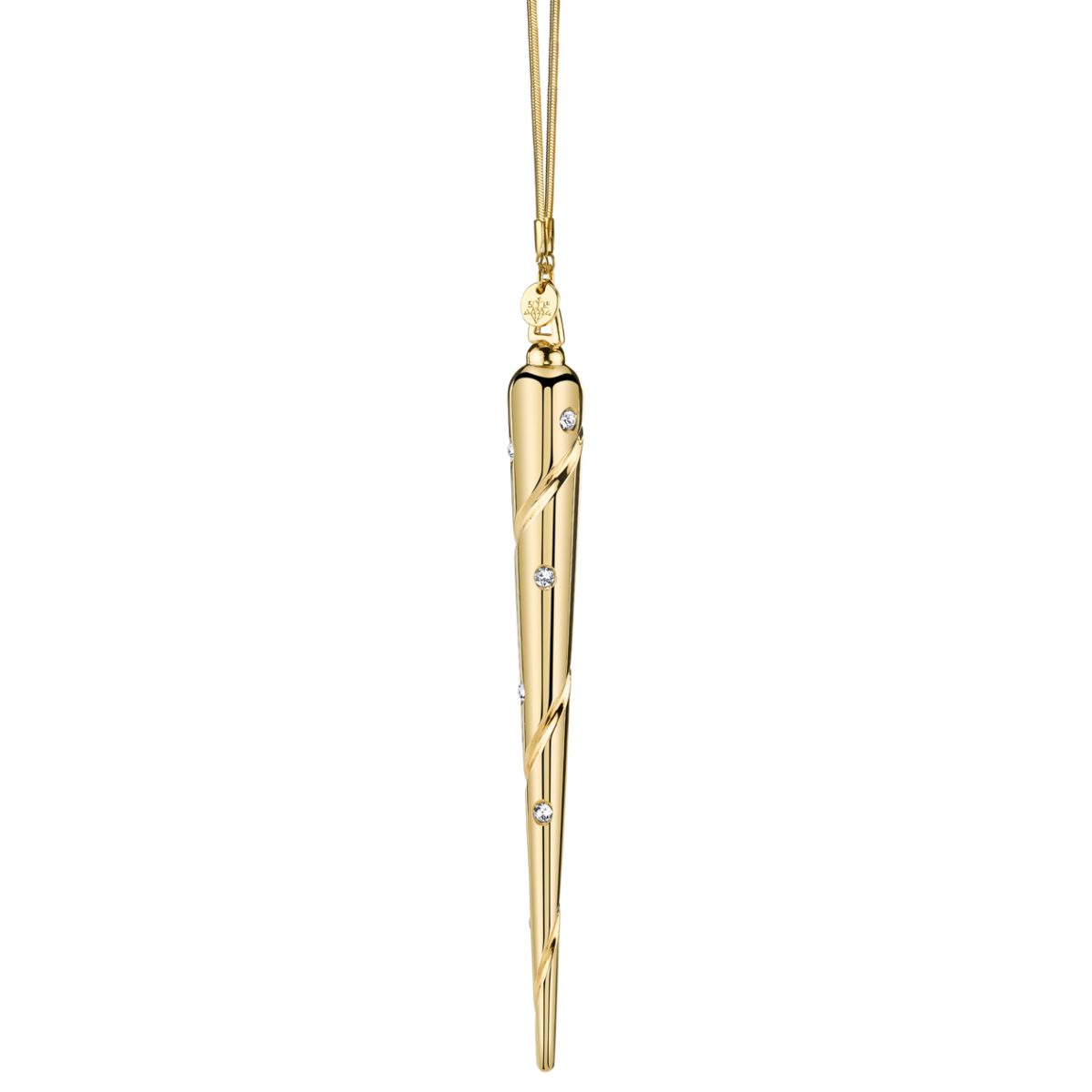 Icicle Rivet gold Crystamas Icicle Diamante - Magnum Luxe - Image 1
