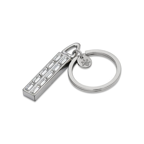Baguette Keychain - Platinum