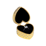 Sempre Amore - Engagement Ring Box - Gold Color - Image 3