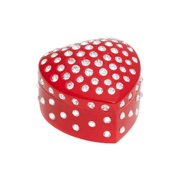 Sempre Heart - Jewelry Box - Red Colored