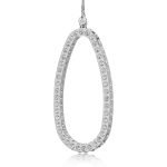 Ovali Augustus Christmas Ornament - Platinum