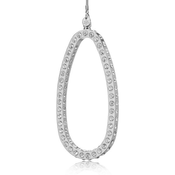 Ovali Augustus Christmas Ornament - Platinum