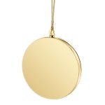 Disci Medallion Christmas Ornament - Gold - Image 2