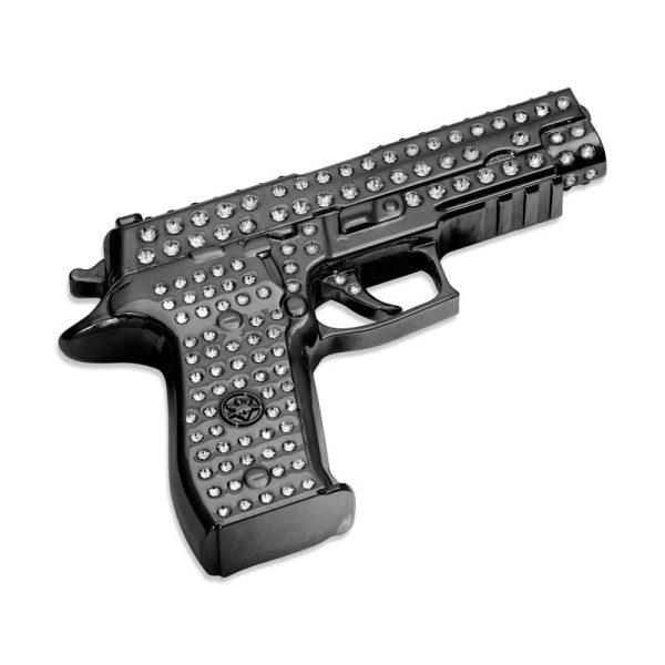 Gun by Crystamas - Black Color